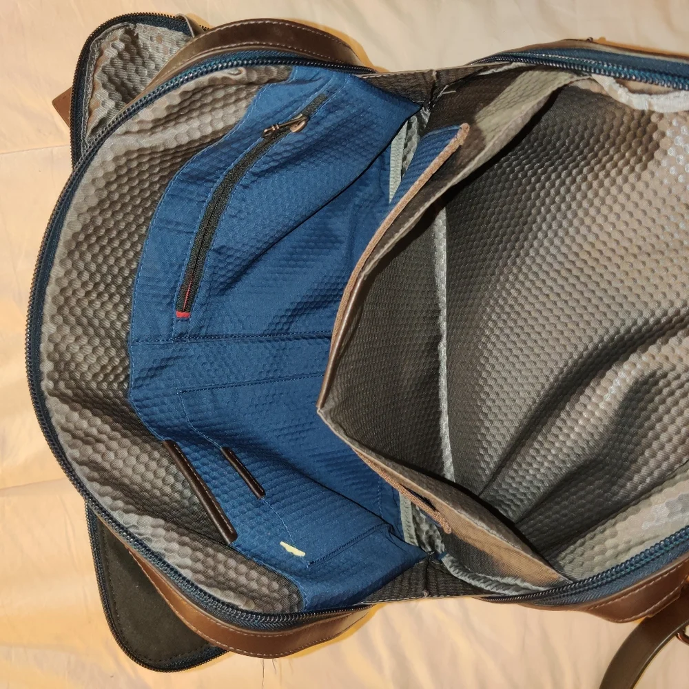 Tumi Aviano Briefcase Blue